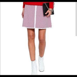 Sandro Jacquard Knit Skirt